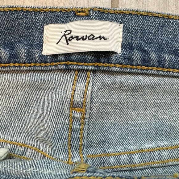 NWT, Rowan Jolene Lightwash Button Fly Jean, Sz 28 - Picture 15 of 16